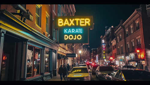 Baxter Karate Dojo Neon Signs-2