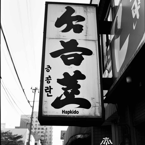 Hapkido sign-1