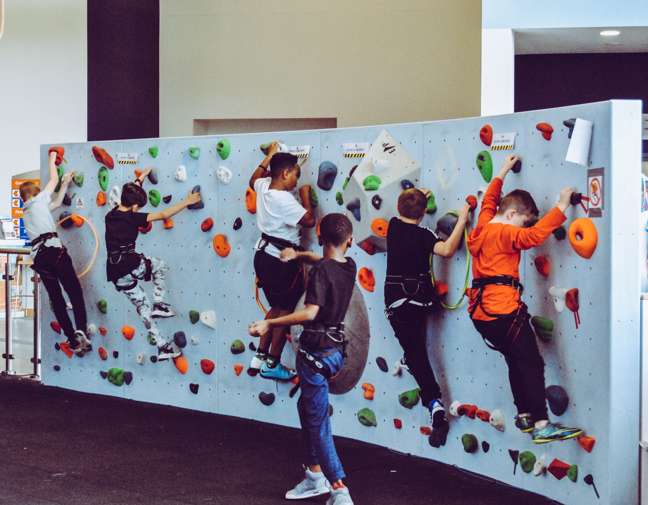 after school program ideas kids rock climbing