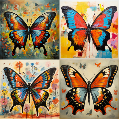 picasso style butterfly 1-1