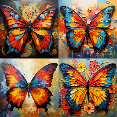 picasso style butterfly 3-1
