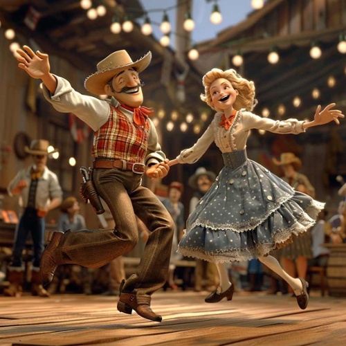 Step Into Fun: Discover the Joy of the Texas Two-Step Dance with Your Child!